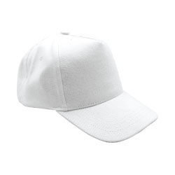 5 panel cotton caps with Velcro strap